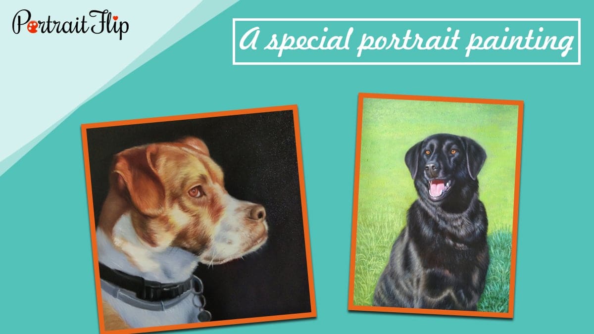 A special portrait painting