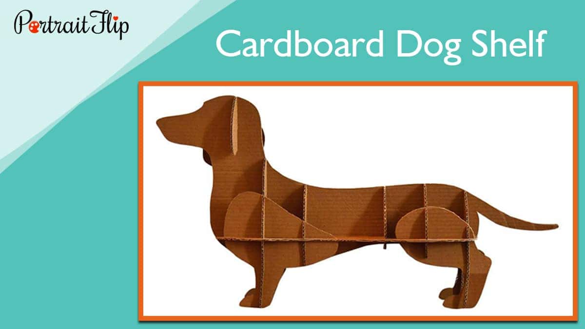Cardboard Dog Shelf
