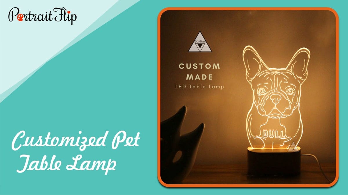Customized Pet Table Lamp