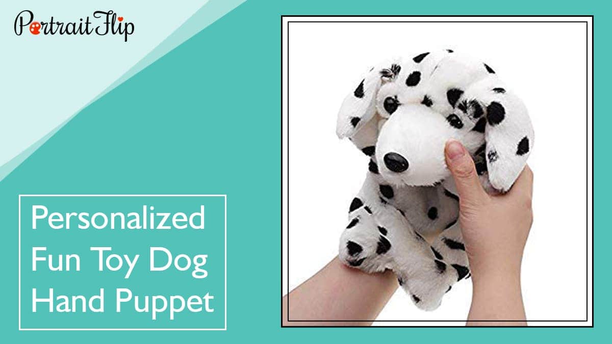 Personalized Fun Toy Dog Hand Puppet