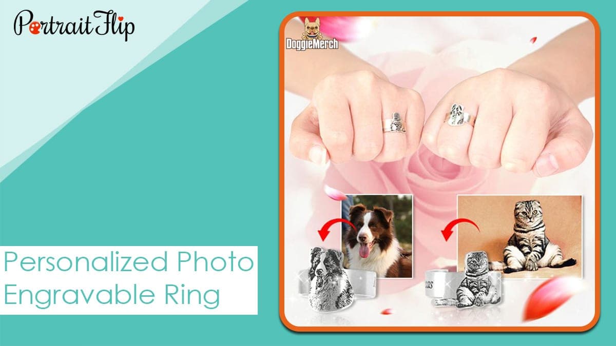 Personalized Photo Engravable Ring