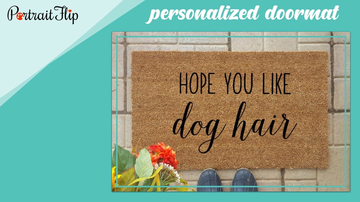 personalized doormat